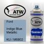 Preview: Ford, Indigo Blue Metallic, KU / M6802: 400ml Sprühdose, von ATW Autoteile West.